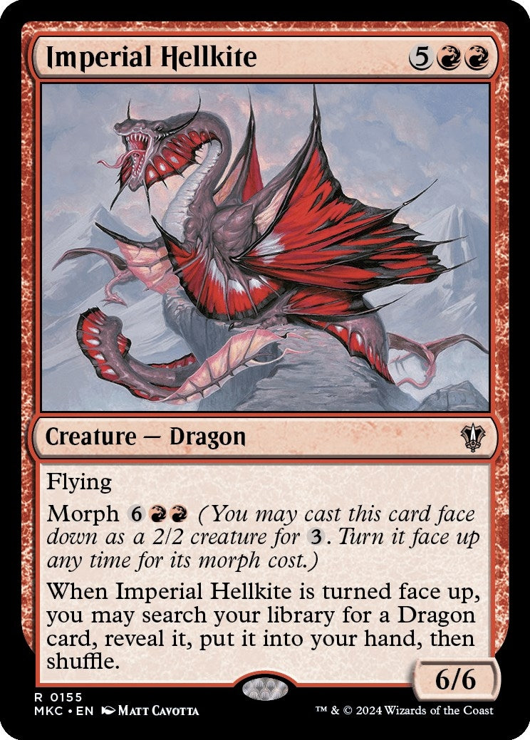 Image for Imperial Hellkite (155) (MKC) - Magic: The Gathering