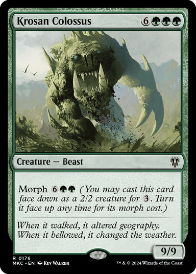 Image for Krosan Colossus (176) (MKC) - Magic: The Gathering