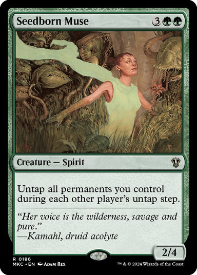 Image for Seedborn Muse (186) (MKC) - Magic: The Gathering