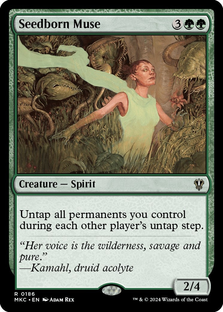 Image for Seedborn Muse (186) (MKC) - Magic: The Gathering
