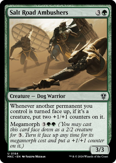 Image for Salt Road Ambushers (184) (MKC) - Magic: The Gathering