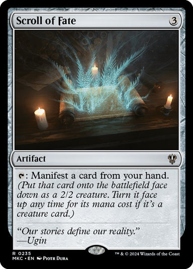 Image for Scroll of Fate (235) (MKC) - Magic: The Gathering