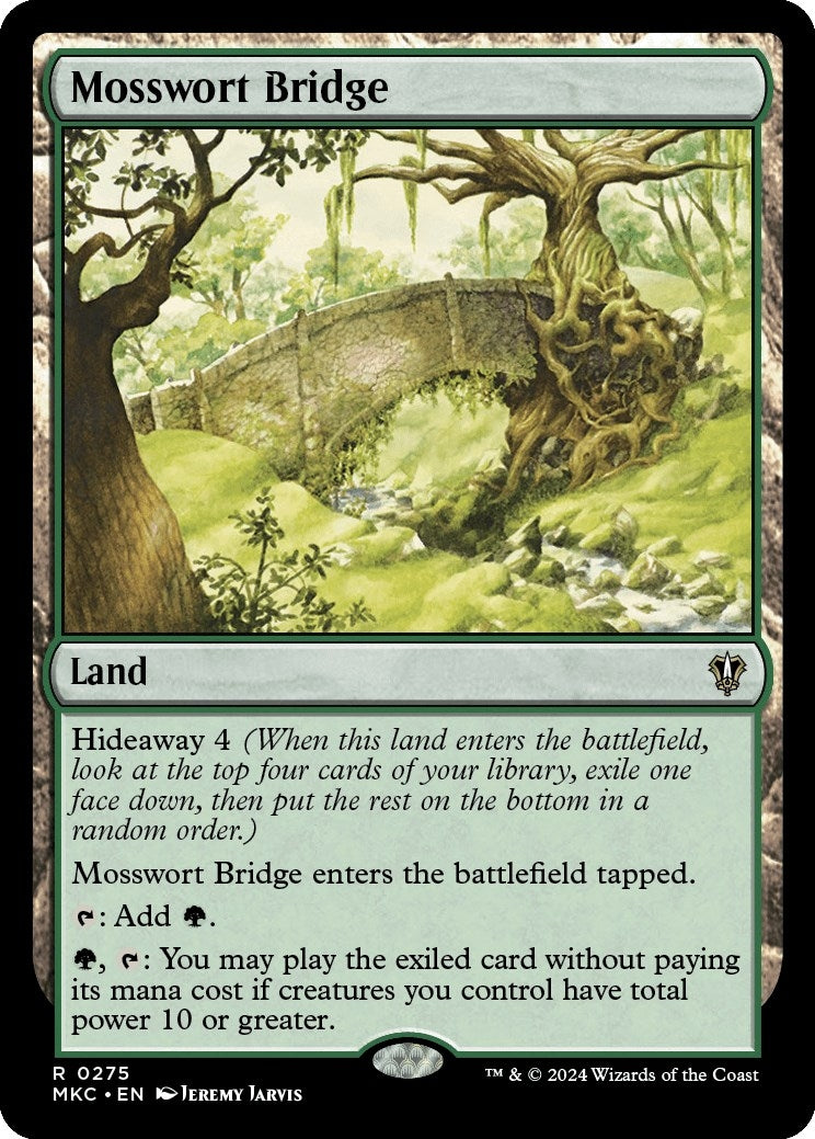 Image for Mosswort Bridge (275) (MKC) - Magic: The Gathering