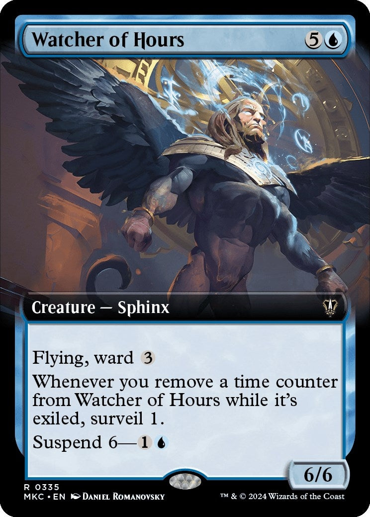 Image for Watcher of Hours (Extended Art) (335) (MKC) - Magic: The Gathering
