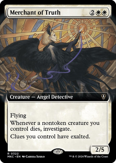 Image for Merchant of Truth (Extended Art) (322) (MKC) - Magic: The Gathering