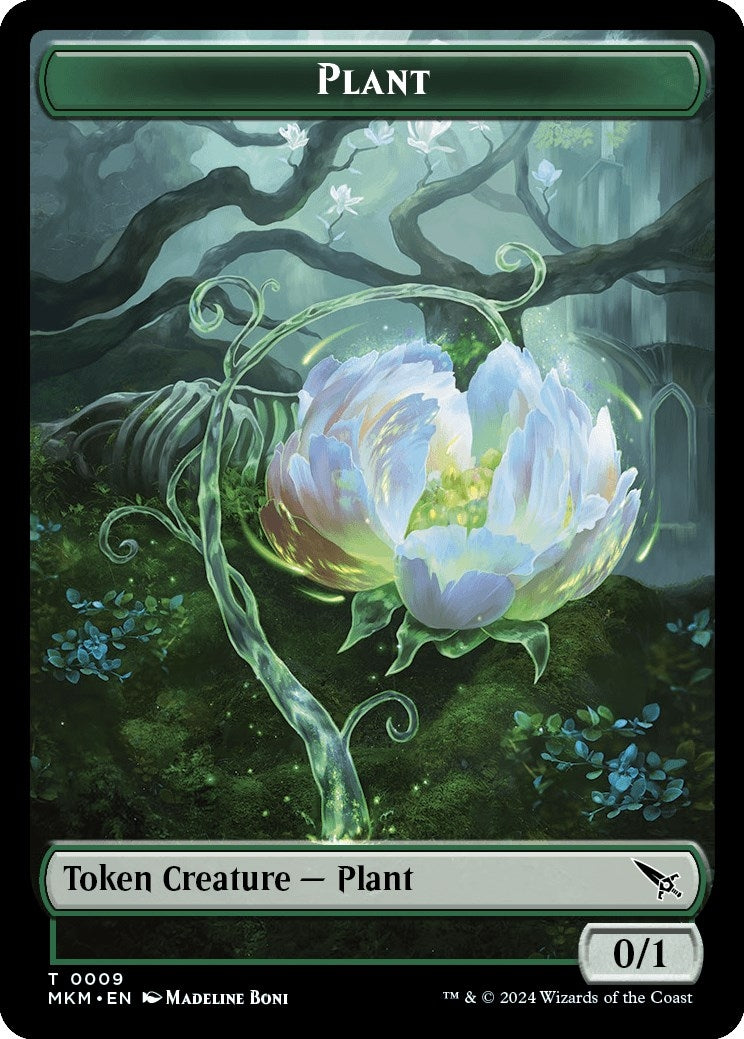 Image for Plant Token (9) (MKM) - Magic: The Gathering