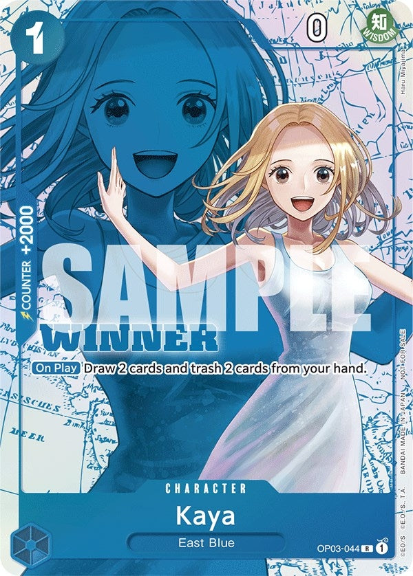 Kaya (Winner Pack Vol. 6) (OP03-044) (One Piece Promotion Cards)