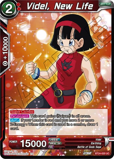 Videl, New Life - BT24-020