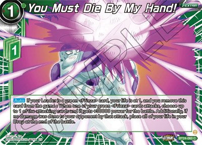 You Must Die By My Hand! - BT24-060