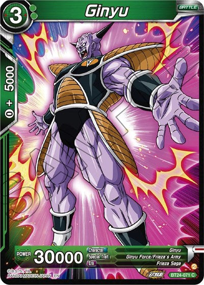 Ginyu - BT24-071