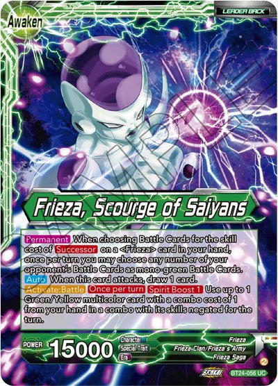 Frieza // Frieza, Scourge of Saiyans - BT24-056