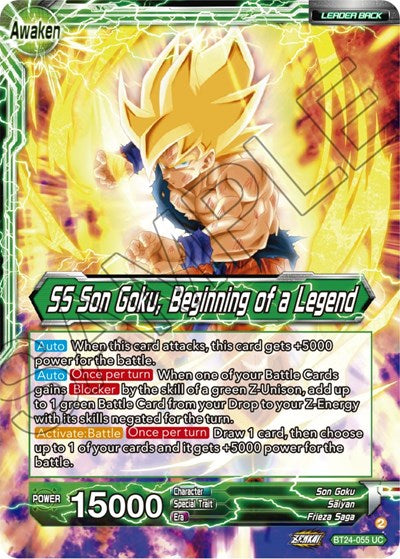 Son Goku // SS Son Goku, Beginning of a Legend - BT24-055