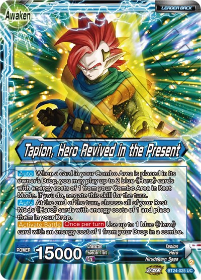 Tapion // Tapion, Hero Revived in the Present - BT24-025