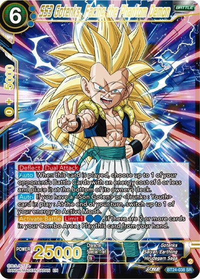 SS3 Gotenks, Facing the Phantom Demon - BT24-038 SR