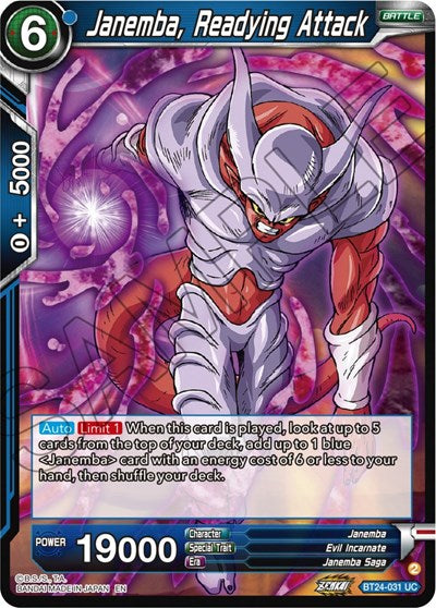 Janemba, Readying Attack - BT24-031