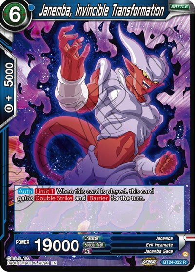 Janemba, Invincible Transformation - BT24-032