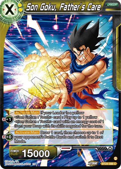 Son Goku, Father's Care - BT24-086