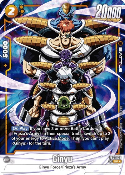 FB01-109 - Ginyu - FB01-109 (Alternate Art)