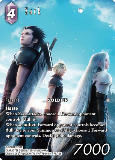 Image for Zack (Full Art) (PR-156) (FF: Promo Cards) (PR) - Final Fantasy TCG