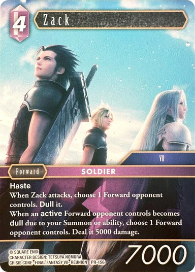 Image for Zack (PR-156) (FF: Promo Cards) (PR) - Final Fantasy TCG