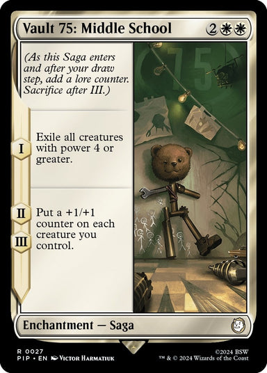 Image for Vault 75: Middle School (27) (PIP) - Magic: The Gathering