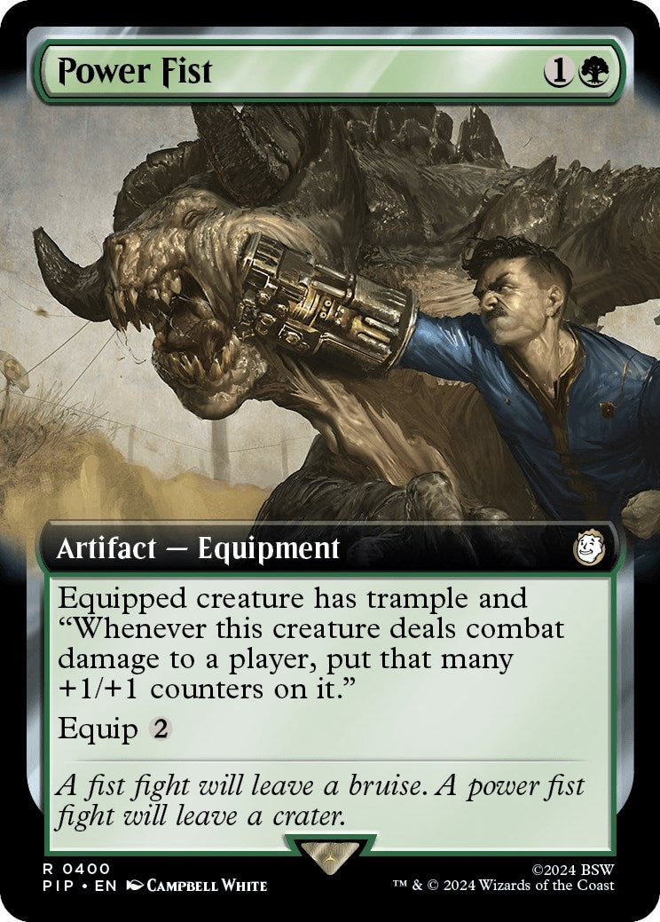 Power Fist (Extended Art) (400) (Universes Beyond: Fallout)