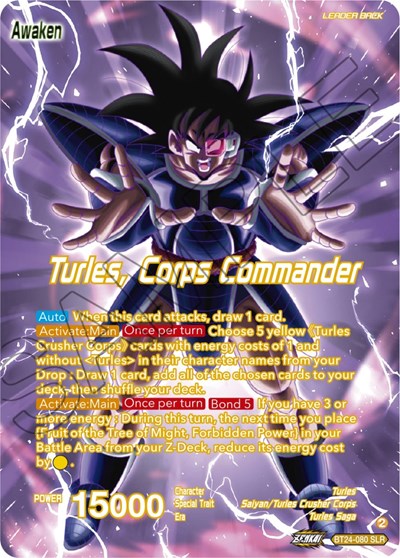 Turles // Turles, Corps Commander (SLR) - BT24-080