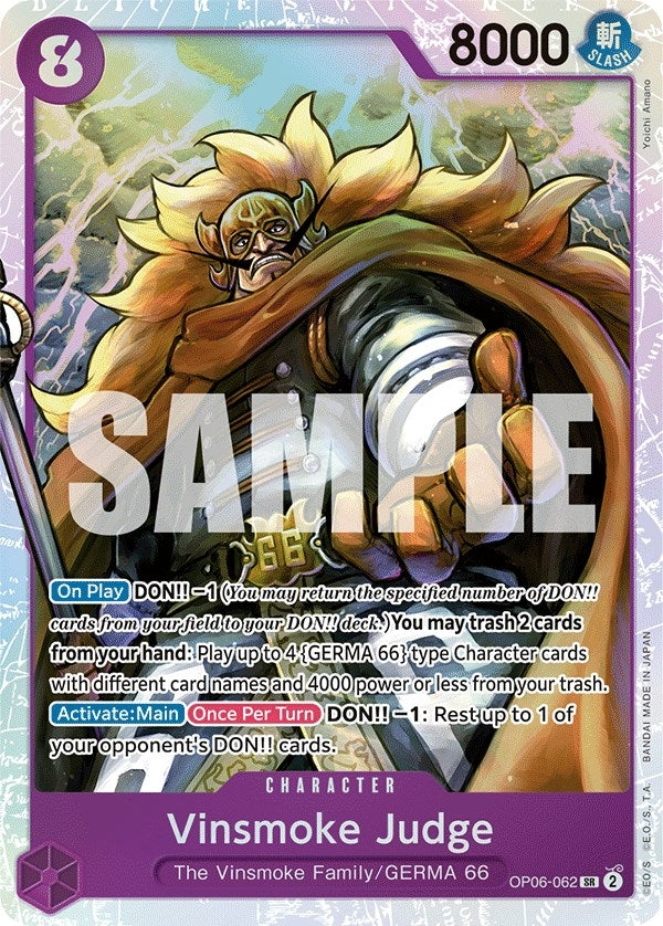 Vinsmoke Judge (OP06-062) (Wings of the Captain)
