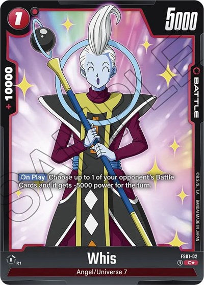 Whis Bonus Pack Alternate Art - FS01-02