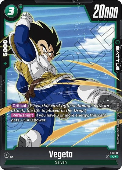 Vegeta - FS03-11 (Bonus Pack Alternate Art)