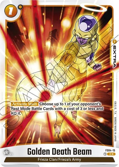 Golden Death Beam (Bonus Pack Alternate Art) - FS04-15