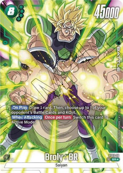 Broly : BR (Bonus Pack Alternate Art) FS03-10