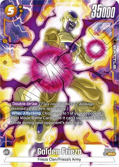 Golden Frieza (Bonus Pack Alternate Art) - FS04-03