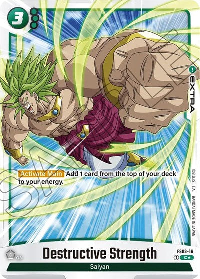 Destructive Strength (Bonus Pack Alternate Art) FS03-16