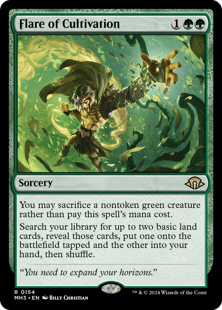 Image for Flare of Cultivation (154) (Modern Horizons 3) - Magic: The Gathering
