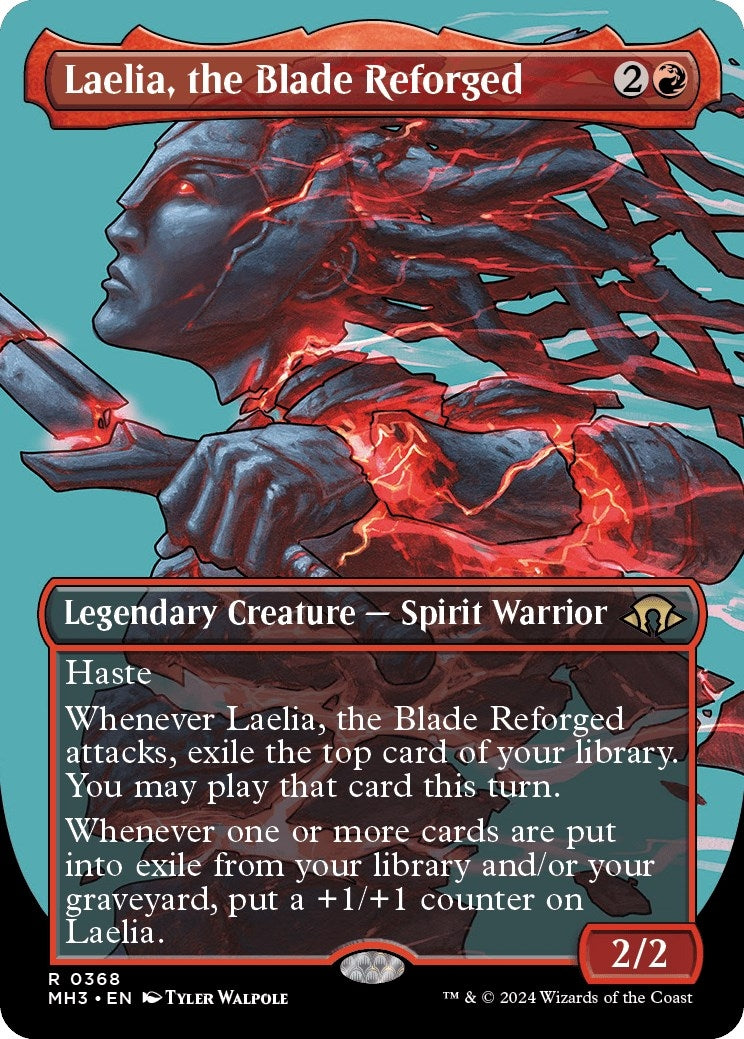 Image for Laelia, the Blade Reforged (Borderless) (368) (Modern Horizons 3) - Magic: The Gathering