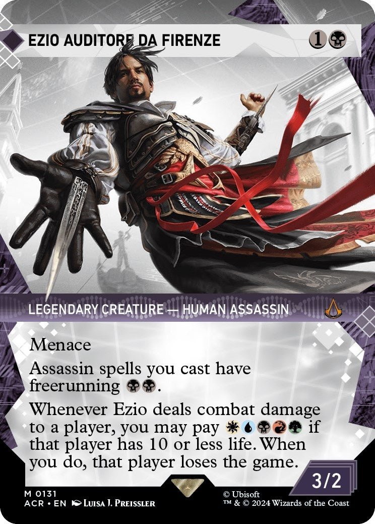 Image for Ezio Auditore da Firenze (Showcase) (131) (ACR) - Magic: The Gathering