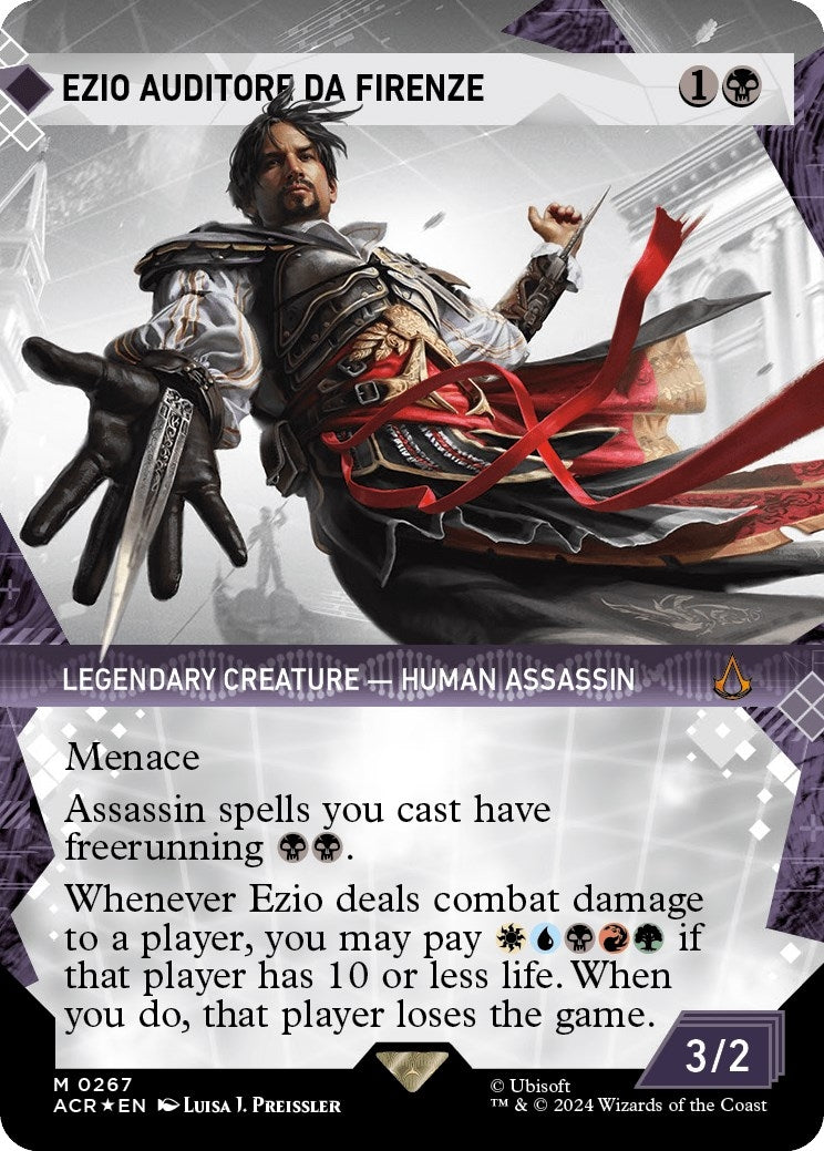 Image for Ezio Auditore da Firenze (Showcase) (Textured Foil) (267) (ACR) - Magic: The Gathering