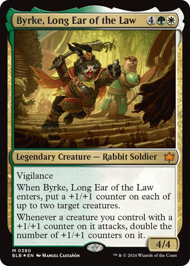 Image for Byrke, Long Ear of the Law (380) (BLB) - Magic: The Gathering