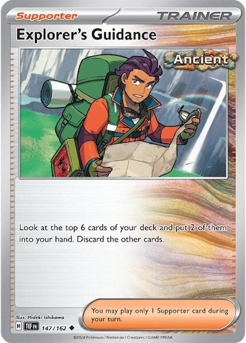 Image for Explorer's Guidance (147/162) (SV05: Temporal Forces) (TEF) - Pokemon