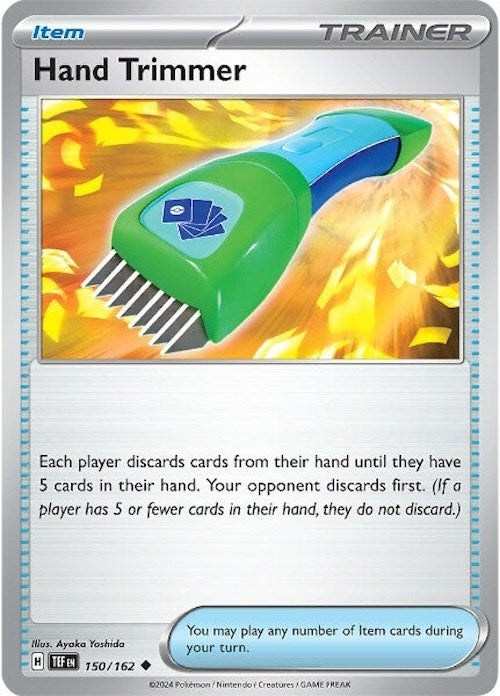 Image for Hand Trimmer (150/162) (SV05: Temporal Forces) (TEF) - Pokemon