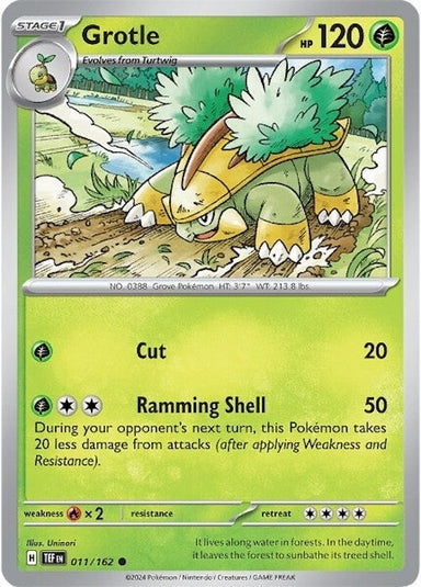 Image for Grotle (011/162) (SV05: Temporal Forces) (TEF) - Pokemon