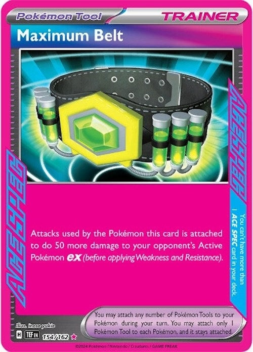 Image for Maximum Belt (154/162) (SV05: Temporal Forces) (TEF) - Pokemon