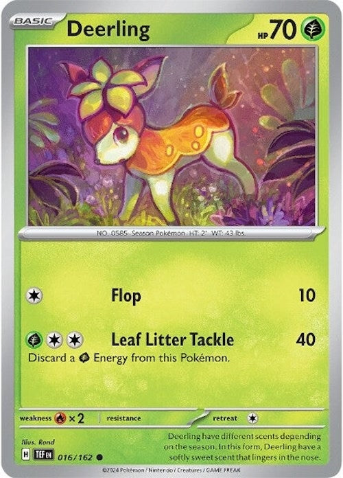 Image for Deerling (016/162) (SV05: Temporal Forces) (TEF) - Pokemon