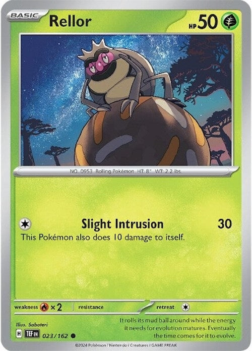 Image for Rellor (023/162) (SV05: Temporal Forces) (TEF) - Pokemon
