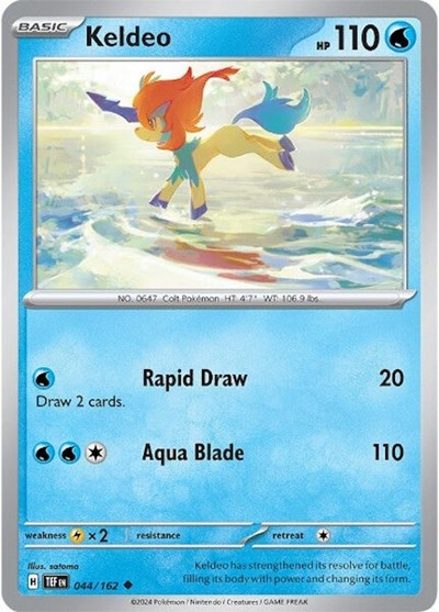 Keldeo  044/162