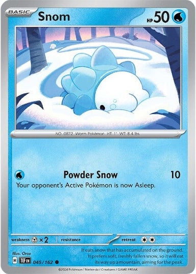 Image for Snom (045/162) (SV05: Temporal Forces) (TEF) - Pokemon