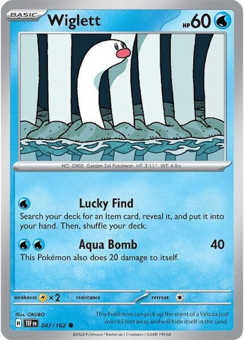 Image for Wiglett (047/162) (SV05: Temporal Forces) (TEF) - Pokemon