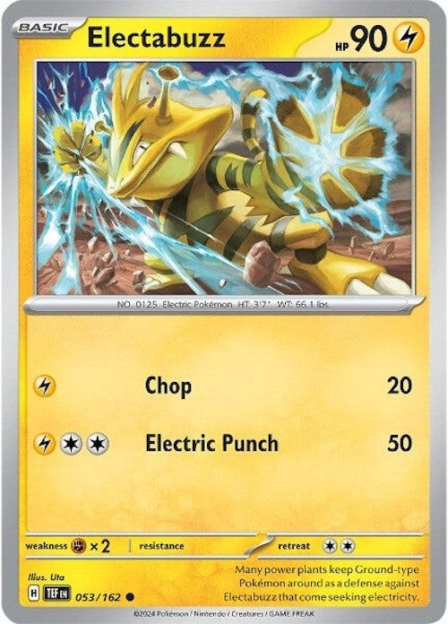 Image for Electabuzz (053/162) (SV05: Temporal Forces) (TEF) - Pokemon