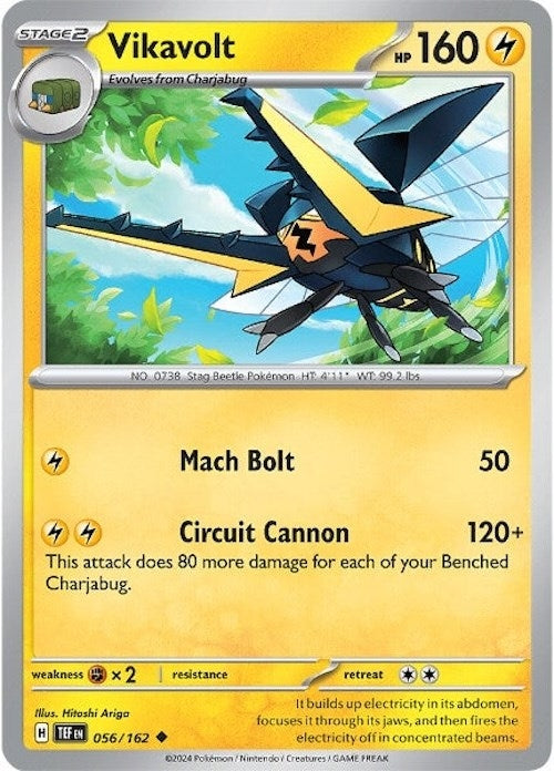 Image for Vikavolt (056/162) (SV05: Temporal Forces) (TEF) - Pokemon